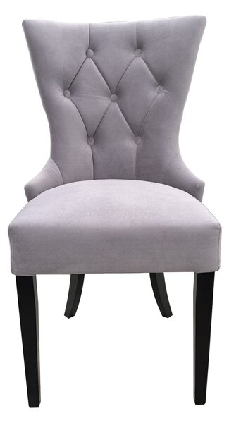 Krzesło tapicerowane KW151 w stylu glamour