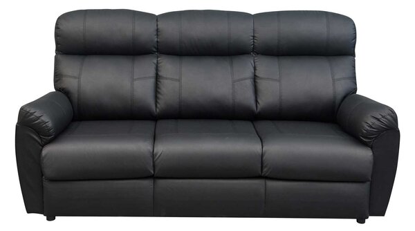 Skórzana sofa Monaco trzyosobowa w wersji klasycznej bez funkcji