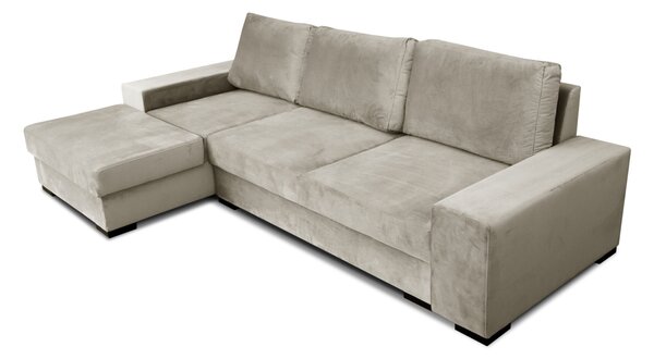 Narożnik rozkładany 260/150 cm OSLO III w tkaninie plamoodpornej