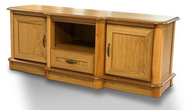 Komoda RTV Dębowa Oliwia 2D1S Szerokość 140cm