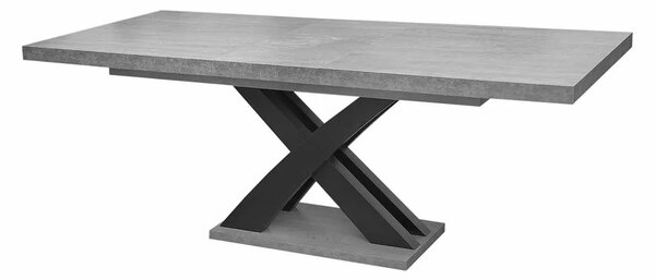 Zestaw do jadalni: Stół rozkładany SJ74 160/90 + 2x40 cm + 6 krzeseł KJ Kubełek OLO