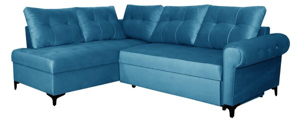 Narożnik MARVEL II 240/170 cm z funkcją spania w tkaninie PREMIUM