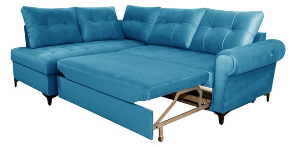 Narożnik MARVEL II 240/170 cm z funkcją spania w tkaninie PREMIUM