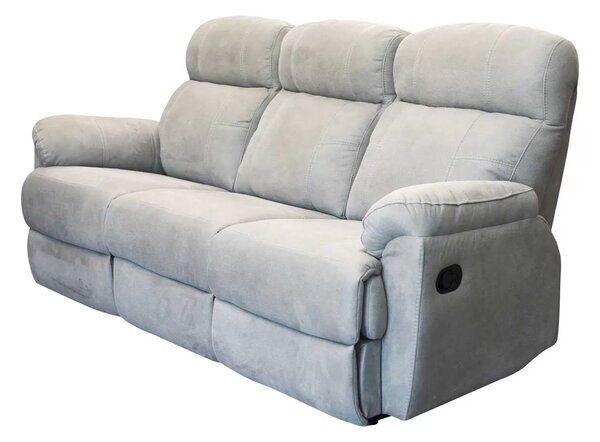 Trzyosobowa sofa wypoczynkowa MONACO 2 x relax manualny