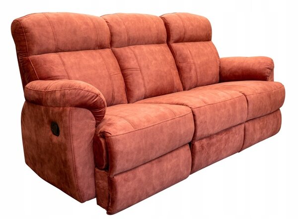 Trzyosobowa sofa wypoczynkowa MONACO 2 x relax manualny