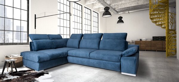 Narożnik OLSEN I 300/210 cm z funkcją spania/ ruchome zagłówki