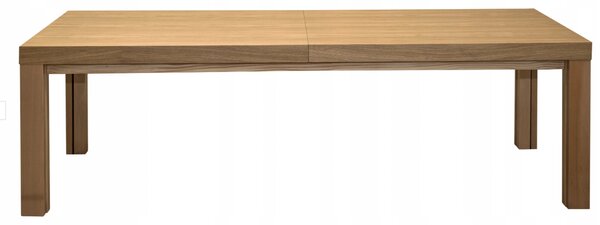 Duży drewniany stół Jules 250/100 cm + 3 wkładki 50 cm