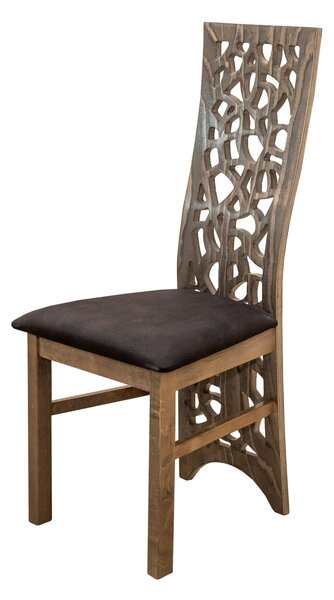 ZESTAW MEBLI do jadalni/salonu - Stół 160+40 cm wkładka SJ10 + 4 Krzesła KW76