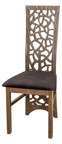 ZESTAW MEBLI do jadalni/salonu - Stół 160+40 cm wkładka SJ10 + 4 Krzesła KW76