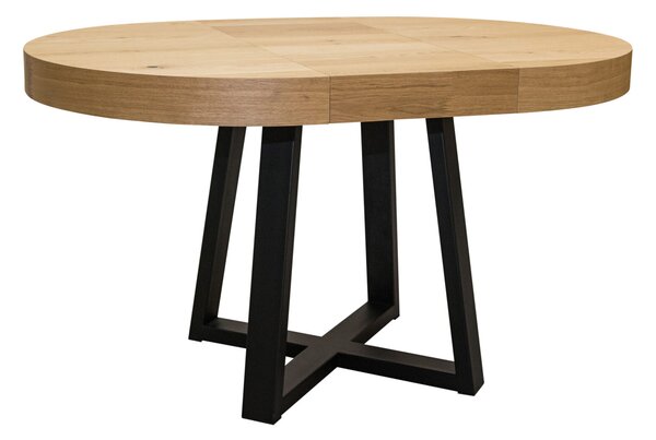 Stół rozkładany 100 + 40 cm SJ971 styl loft industrialny