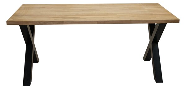 Stół Carbon 200/100 cm w stylu industrialnym