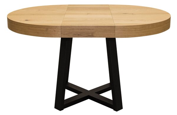 Stół rozkładany 100 + 40 cm SJ971 styl loft industrialny