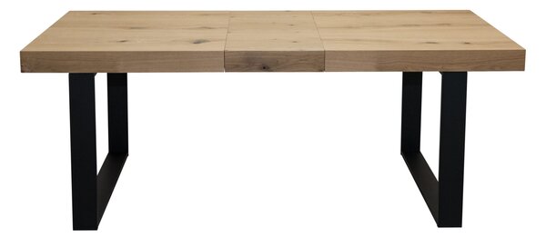 Stół rozkładany 160/90 + 40 cm SJ51 w stylu loft industrialny