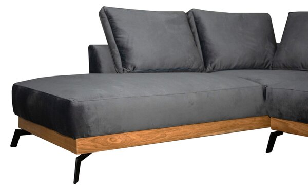 Narożnik NORDICO I 280/210 cm w stylu skandynawskim