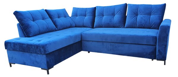 Narożnik LOFTI II 230/170 cm z funkcją spania, Styl Loft