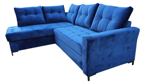 Narożnik LOFTI II 230/170 cm z funkcją spania, Styl Loft