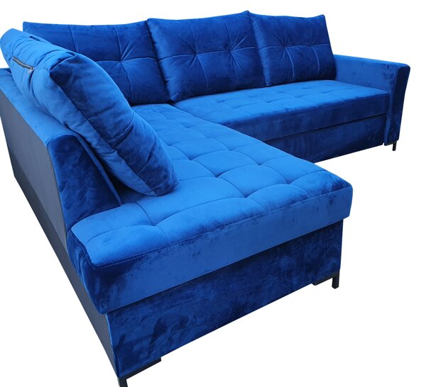 Narożnik LOFTI II 230/170 cm z funkcją spania, Styl Loft