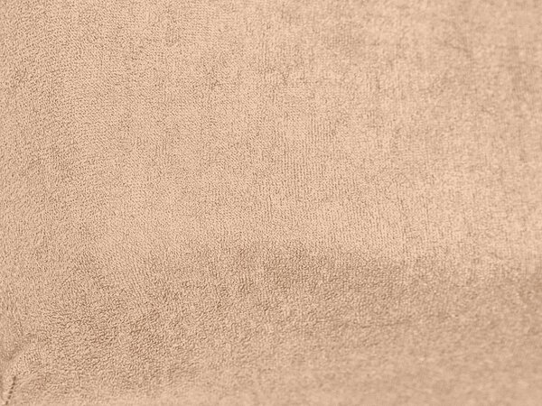 Prześcieradło frotte do łóżeczka morelowa 60x120 cm