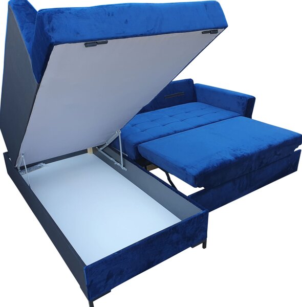 Narożnik LOFTI II 230/170 cm z funkcją spania, Styl Loft