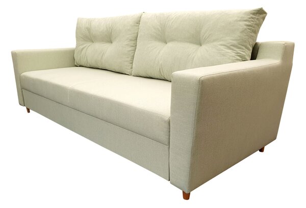 Sofa 3- osobowa POLA funkcja spania, styl skandynawski, tkanina podstawowa