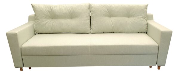 Sofa 3- osobowa POLA funkcja spania, styl skandynawski, tkanina podstawowa