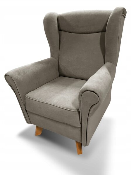 Fotele uszak + sofa 3 osobowa Lord w minimalistycznym designie