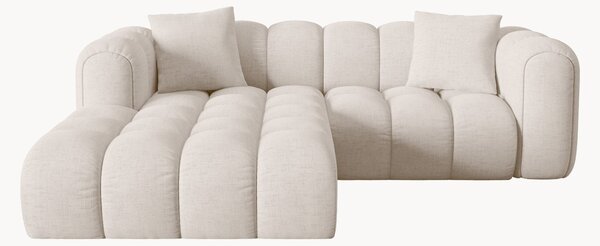 Narożna sofa modułowa z szenilu Arden