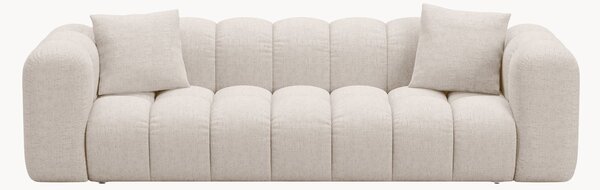 Sofa rozkładana z szenilu Arden (3-osobowa), S 253 cm