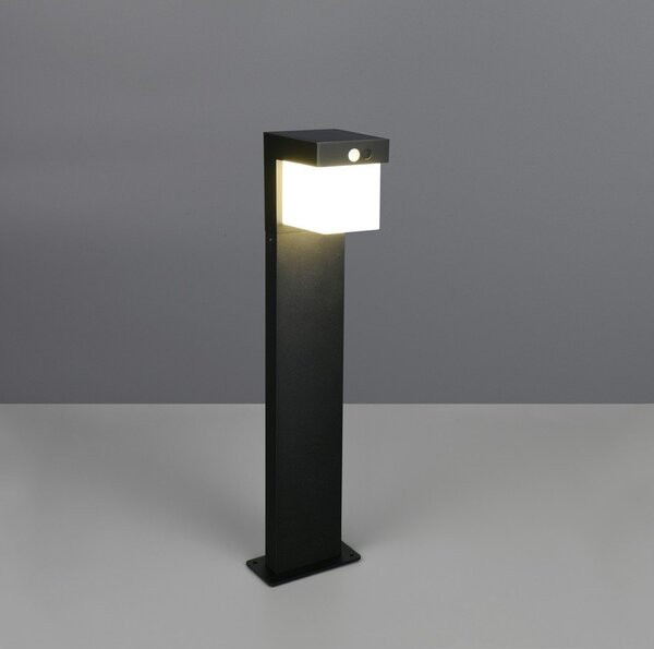 Solarna lampa zewnętrzna typu słupek LED (wysokość 50 cm) Colombo – Reality