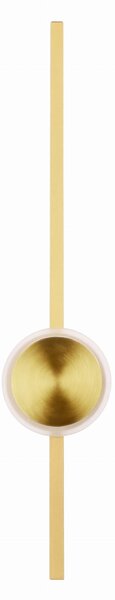 Candellux BATUTA 2 lampa kinkiet patyna 12W LED 3000K klosz biały