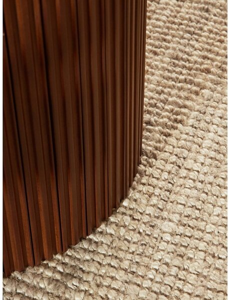 Kremowy okrągły dywan z juty ø 160 cm Bouclé Jaipur – Hanse Home