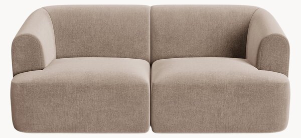 Sofa modułowa z aksamitu Campi (2-osobowa)
