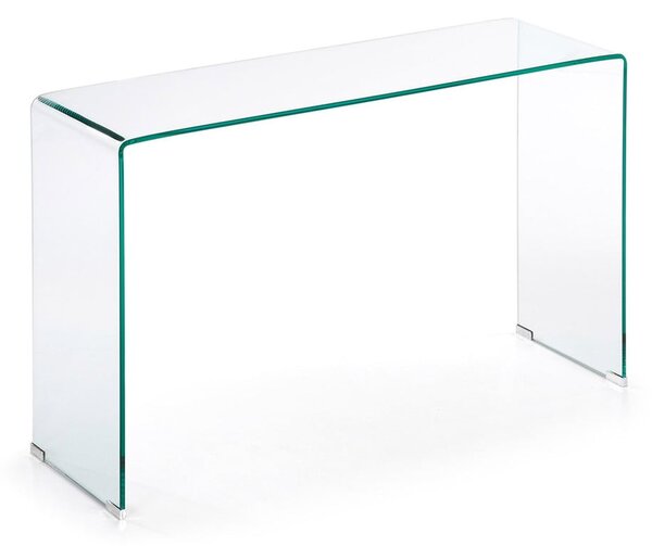 Szklana konsola 40x125 cm Burano – Kave Home