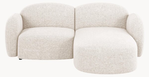 Sofa narożna z szenilu Blair