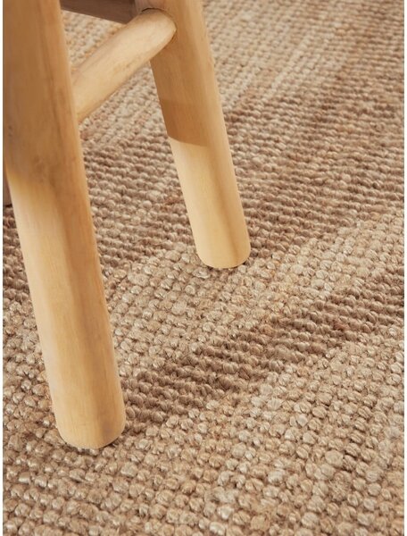Okrągły dywan z juty w naturalnym kolorze ø 160 cm Bouclé Jaipur – Hanse Home