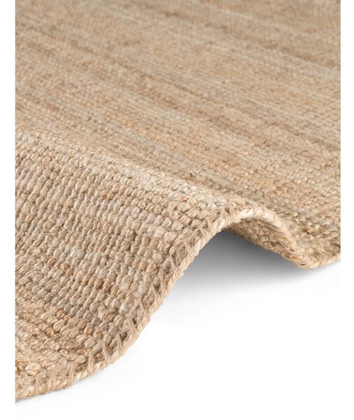 Okrągły dywan z juty w naturalnym kolorze ø 160 cm Bouclé Jaipur – Hanse Home