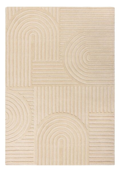 Beżowy dywan wełniany Flair Rugs Zen Garden, 120x170 cm