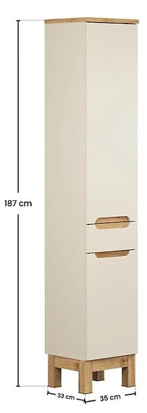 Kaszmirowy stojący słupek łazienkowy A3-B09