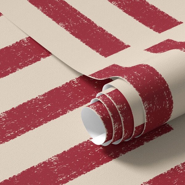 Tapety Czerwone pionowe paski na jasnym tle, Unikalne tapety, a01189v3 : Uwalls.pl