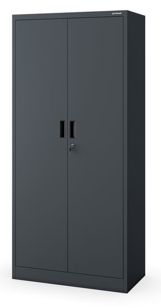 Szafa metalowa biurowa z 4 półkami antracytowa, 1750x800x400 mm: JAN Compact