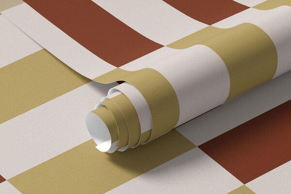 Fototapety Wzór w paski w odcieniach beżu i terakoty, Fototapety Geometryczne, w05150v3 : Uwalls.pl