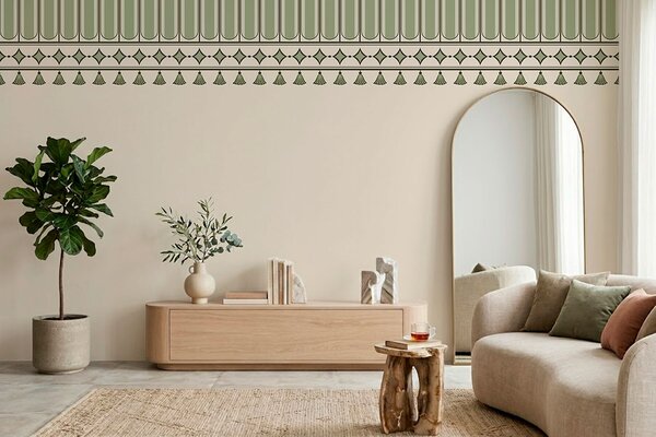 Fototapety Ozdobna rabatka w odcieniach zieleni, Tapety Wyjątkowe, w05151v1 : Uwalls.pl