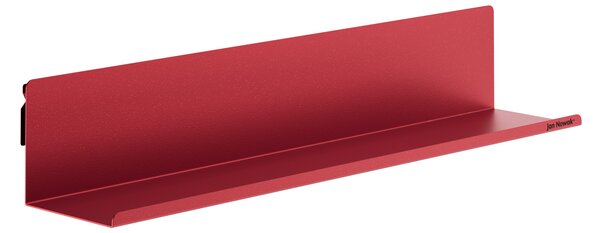 Półka wisząca metalowa czerwona, 700 mm: JOANNE Modern