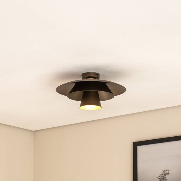 Lampa sufitowa Plato Luminex, możliwość ściemniania, aluminiowy / szary / cynkowy, salon / jadalnia, metal, nowoczesny
