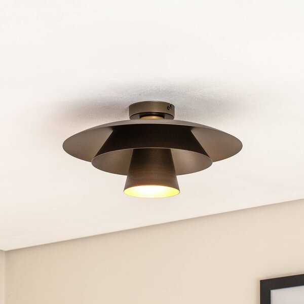 Lampa sufitowa Plato Luminex, możliwość ściemniania, aluminiowy / szary / cynkowy, salon / jadalnia, metal, nowoczesny