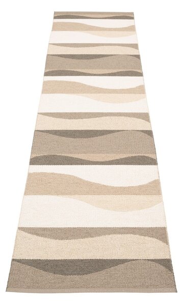 Brązowo-beżowy chodnik odpowiedni na zewnątrz 70x300 cm Urvi Earth – Pappelina