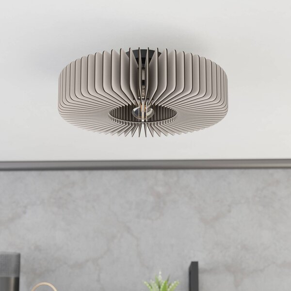 EGLO Lampa sufitowa Palombaia, możliwość ściemniania, biały / opal, metal