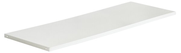 Półka metalowa do szafy biurowej JAN II, 1150 x 20 x 360 mm, biała