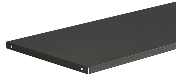 Półka metalowa do szafy biurowej JAN II, 1150 x 20 x 360 mm, antracytowa