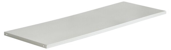 Półka metalowa do szafy biurowej ii szara, 1150x20x360 mm
